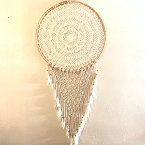 HUGE handmade dream catcher. approx 5’ ft tall.